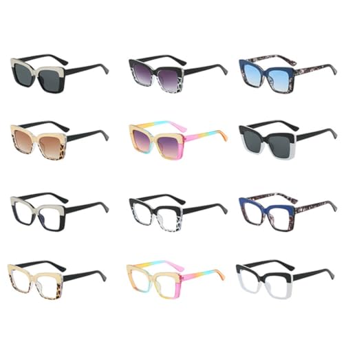 Lunettes de soleil œil de chat tendance vintage mixte - 2