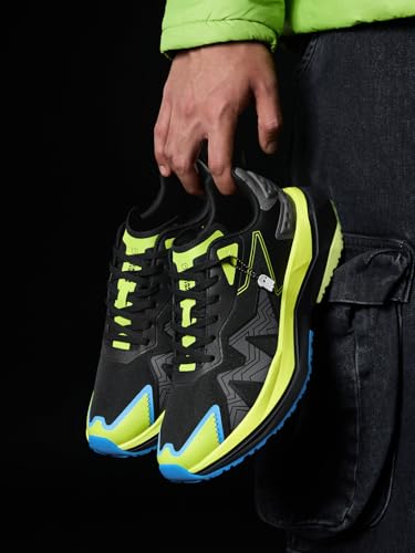Image of The Souled Store Raptors Men and Boys Lace Up Mesh and TPU Upper Low Top Streetwear Casual Sneakers
