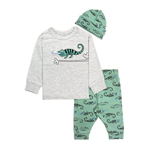 Image of ARIEL Cotton Clothing Sets for Boys & Girls - Unisex Clothing Sets Full Sleeve T-Shirt Pant & Cap
