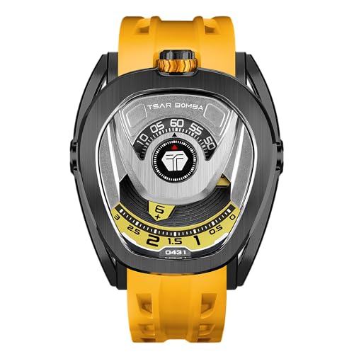 Image of Tsar Bomba Reactor Series Automatic Watch + Bezel Set | Futuristic Multi-Dial Time Display | Asymmetrical Case