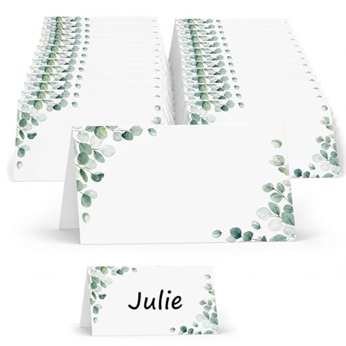40PCS Cartes de Place pour Table, Marque Place Mariage et Anniversaire, Organisation Événements et Banquets, Cartes de Placement avec Design Élégant