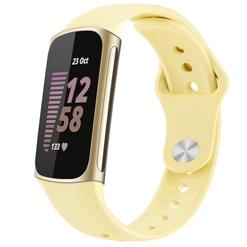 [Issinlky] �\�t�g�V���R���X�g���b�v Fitbit Charge 6/5�p�AFitbit Charge 5/6�p�X�|�[�c�X�g���b�v ���f�B�[�X �����Y