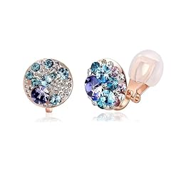 Purple Main Crystal/Rose Gold-tone