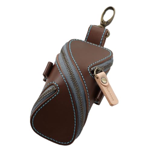 ふるさと納税]本革ゴルフボールケース・螺旋[B-024003] (茶)