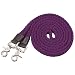 Tough-1 Pro Cotton Roping Rein Purple