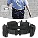 Zxpjkyu Outdoor Size Pack Design Practical Convenient Lightweight Break Ridding Pack with Multipurpose Belt for Work Survival, Black