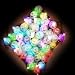 Neo LOONS® 100pcs/lot 100 X Multicolor Round Led Flash Ball Lamp Balloon Light Long Standby time for Paper Lantern Balloon Light Party Wedding Decoration