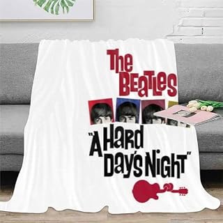CHEWYZ Couverture Polaire The Beatles en Flanelle pour Enfants et Adultes,en Microfibre Moelleuse,Douce,Chaude et légère,imprimée en 3D,Couvre-lit pour lit,canapé,Chaise,Bureau (150x200cm) - Les Beatles, Paul McCartney, John Lennon, RIngo Starr, George Harrison CHEWYZ Couverture Polaire The Beatles en Flanelle pour Enfants et Adultes,en Microfibre Moelleuse,Douce,Chaude et légère,imprimée en 3D,Couvre-lit pour lit,canapé,Chaise,Bureau (150x200cm) – Image 3