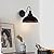 Lightess Black Wall Sconces with Dimmer ON/Off Switch, Dimmable Wall Mount Light Fixture Industrial Farmhouse Lighting for Kitchen Living Room, C91Y112