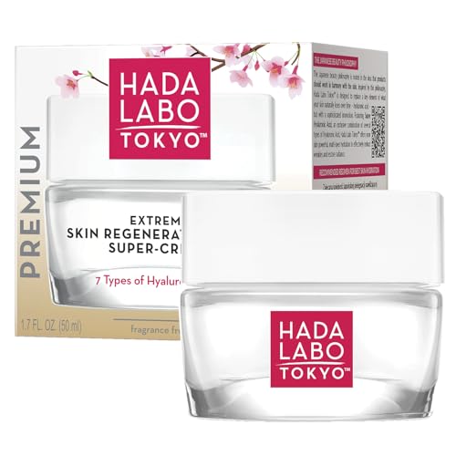 Hada Labo Tokyo Premium Nachtcreme Hidratante facial antienvejecimiento con ácido hialurónico