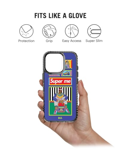 Image of DailyObjects Case for iPhone 16 Pro Max Compatible with Mag-Safe Wireless Charging, Stride 2.0 Super Gamechanger Slim Shockproof Back Cover with Inner Magnetic Ring