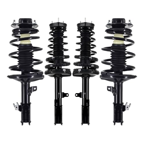 PM Auto Front-Rear 4 Quick Complete Strut - Coil Spring For 1997-2001 Toyota Camry 2.2L