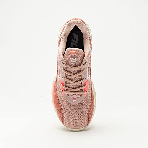 Tênis Fila Punch, Feminino, Rosa Claro/Branco/Salmão, 35