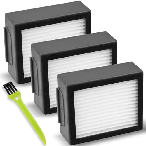 ルンバ用フィルター 3個セット ダストカットフィルター 消耗品 e5 e6 i7 i7+ i3 i3+ i2 j7 i8 i8+ i5 i5+対応 アイロボット掃除機交換用 4651374交換部品