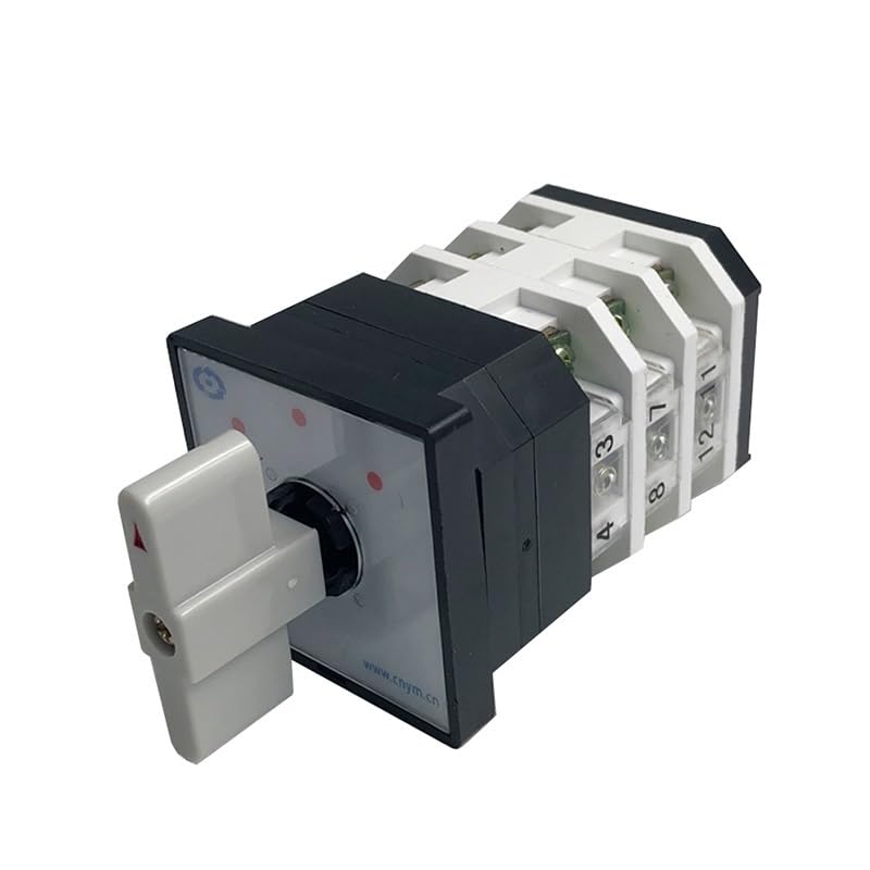 Interrupteur à cames LW12-16/3 rotatif à 3 positions pour double alimentation de moteur 5 kW