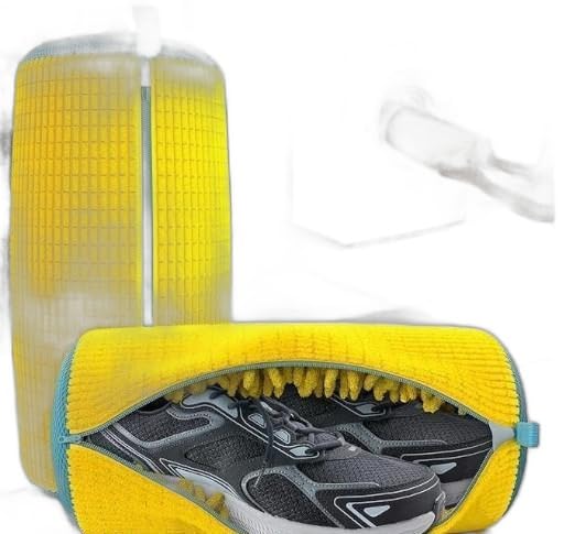 Shoe Washing Machine Bag, Invisible Zipper Side Opening Shoe Washing Bag for Washer and Dryer, Shoe Laundry Bags for Sneakers, Reusable Shoe Cleaning Bag for All Shoe Sizes(Laundry shoe bag) |PAR-P347-image-24