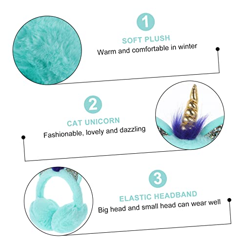 Orejeras de unicornio SOIMISS pack de 3 accesorios de invierno para regalar 3
