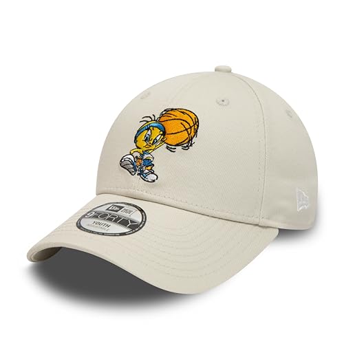 New Era Tweety Looney Tunes Kinderkappe verstellbar 9Forty Junge Mädchen Vogel Cap Basketball beige - Child