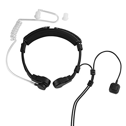Acoustic Tube Throat Mic Headset for BaoFeng UV-5R, BF-888S