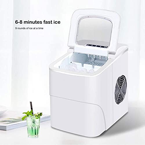 Máquina para hacer hielo para encimera portátil miniatura 4