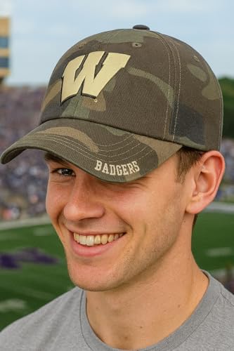 Gorra Ajustable Deportiva C5 Sports Wisconsin Camo miniatura 2