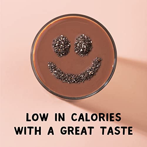 Seeds Of Wellness Chia Milk - Plant Based Non Dairy Milk Low Calorie Shelf Stable Milk Vegan Keto Allergen Friendly Gluten Free Shelf Stable Food Non-Gmo 32 Fluid Ounces, Pack Of 6 (Chocolate) #TOP5