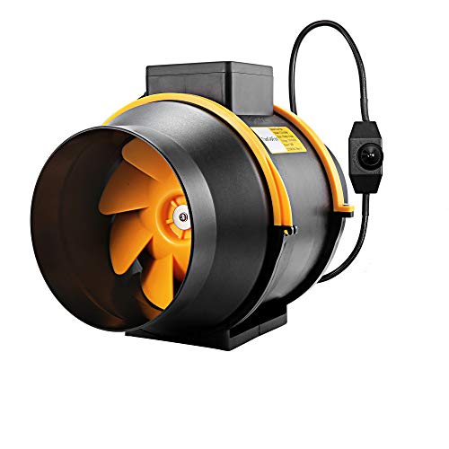 40% Off Discount 6inch Inline Duct Fan, FanGoFast 150mm 312CFM Grow Tent Fan w/ Dimmer US Cord for Hydroponics, HAVC Ventilation(Odor Exhaust) Up To 40% OFF 6inch Inline Duct Fan, FanGoFast 150mm 312CFM Grow Tent Fan w/ Dimmer US Cord for Hydroponics, HAVC Ventilation(Odor Exhaust)
