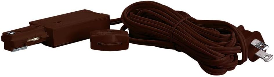 Nuvo Lighting TP201 Traditional Track - Parts from Live End Cord Kit Collection in Bronze/Dark Finish