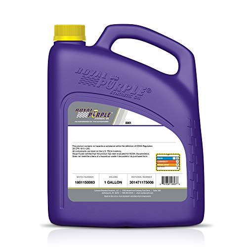Royal Purple 04513 Synfilm Recip 100 High Performance Synthetic Air Compressor Lubricant - 1 Gallon