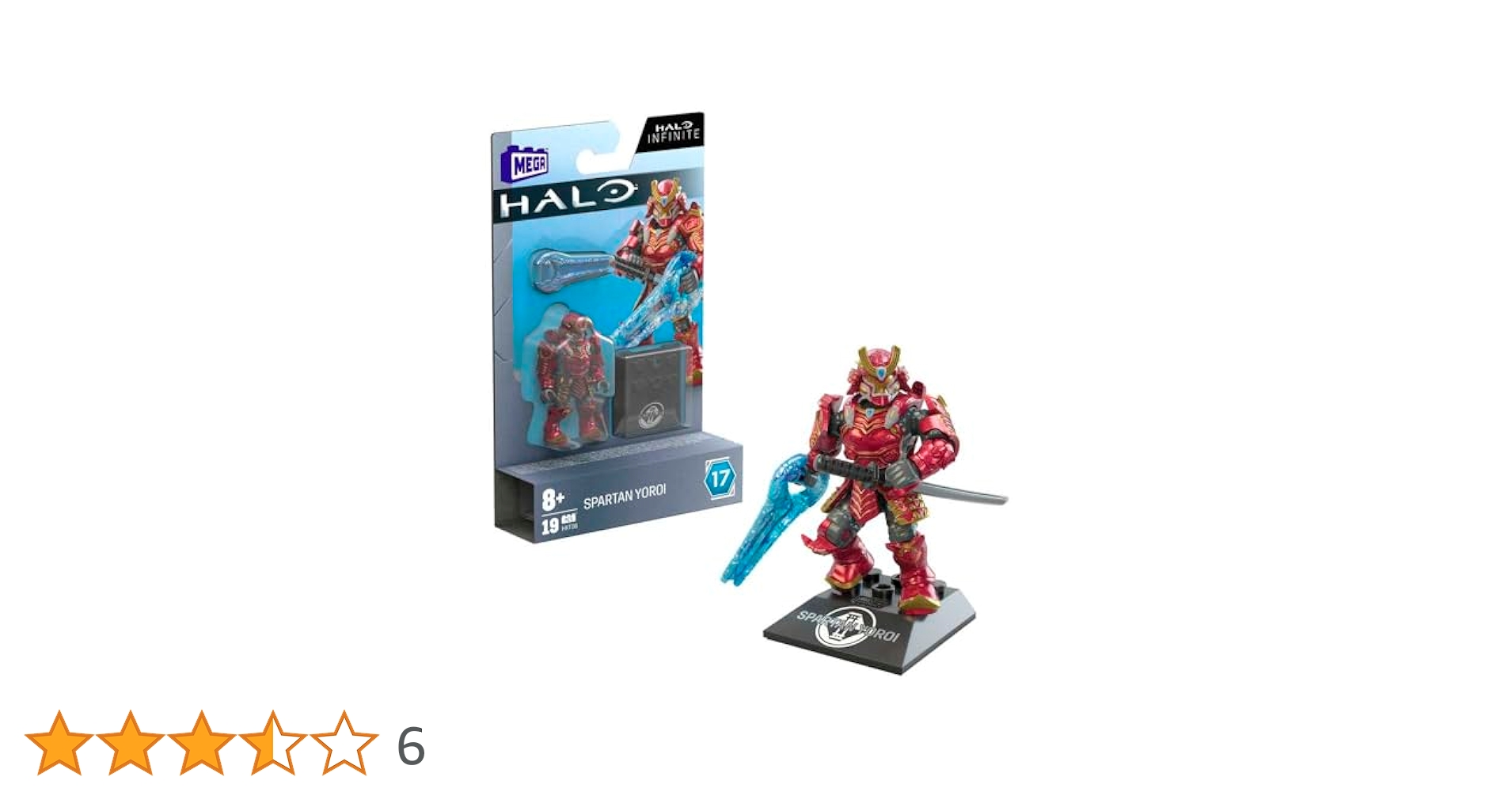 Mega Construx Halo Heroes Series 17 HKT06 6 cm Action Figure