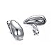 Yoursfs Teardrop Clip on Earrings for Women Platinum Plated Hypoallergenic Clip Earrings Trendy Jewelry