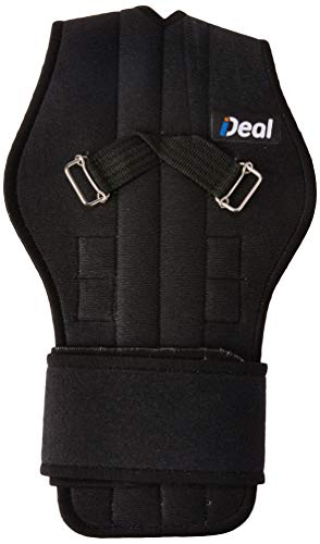 Ideal Produtos Ortopédicos, Corretor Postural Completo Magnético, Preto, Tamanho P