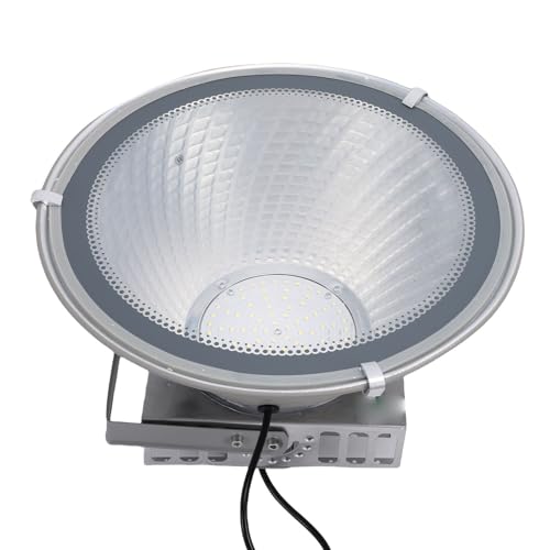 Hyuduo Projecteur LED 400 W, Lumière de Grue à Tour étanche en Aluminium Haute Puissance avec Remplissage de Colle Scellée, pour Chantier de Construction Extérieur, Terrain de