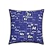 Funda De Cojín 45x45 cm, Tabla Periódica 687 Funda De Cojín Hogar Decorativo Almohada Cuadrada para Sofá Dormitorio Sala Cama Hogar Interior, Exterior