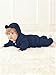 XMWEALTHY Toddler Snow Suit 18-24 Month Boy Clothes Kids Winter Coat Jacket Infant Warm Bunting Baby Cute Outfit Navy Blue