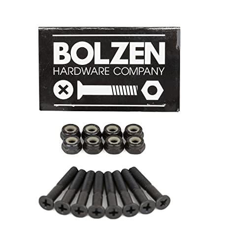 Bolzen Nuts n Bolts 1.25 Zoll Skateboard Schrauben Montage Satz Senkkopf Kreuz