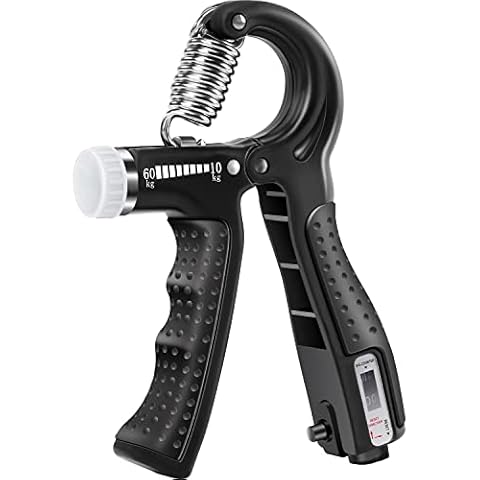 FitBeast Hand Grip Strengthener 1 Pack Adjustable Resistance 10-130 lbs forearm strengthener ,Grip Strength Trainer for Muscle Building and Injury Recovery Cover