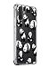 Suhctup Compatible con Huawei Enjoy 9 Funda para Silicona Transparente con Dibujos Panda Diseño Patrón Cárcasa Ultra-Fina Suave TPU Choque Cojín de Esquina Parachoque Caso-Panda 6