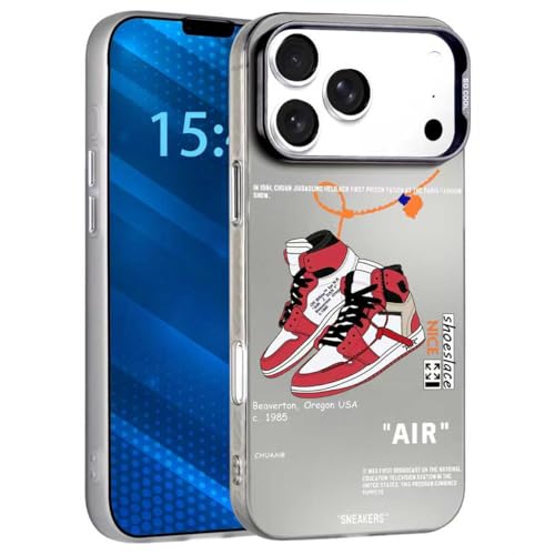 CHBSHENG Cool Design Phone Case for iPhone 17 Pro Max Case for Boys Men Aesthetic Shockproof Basketball Sneaker Sports Designer Cases Compatible with iPhone 17 Pro Max