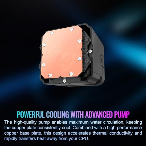 Image of Thermaltake ST360 Ultra ARGB CPU Liquid Cooler with Detachable Display