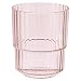 Produktbild APS 10577 Trinkbecher -LINEA- Hochwertiges Tritan Kunststoff Trinkglas mit 0,3 Liter, BPA frei, stapelbar, bruchfestes Mehrweg-Glas, wiederverwendbar und spülmaschinenfest, 300 ml, light pink