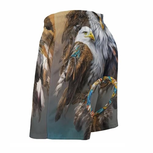 Mens Big & Tall Cargo Short Board Shorts Basic Underwear with Pockets4