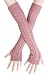 Womens Winter Warm Over Elbow Long Fingerless Thumb Hole Gloves Mittens Knitted Arm Warmer