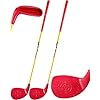 2 Pack Backyard Golf Game Clubs with 5âx 3.5â Oversize Heads and 36â Lightweight Carbon Shaft for Adults Play Outdoor Golf Yard Game in Grass Parks and Yards Hit Plastic and Foam Balls