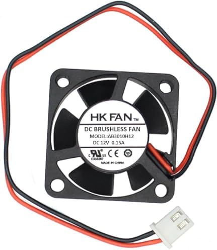 75mm x 30mm 7530 12V DC Brushless Cooling Blower Fan, Dual Ball Bearing ...