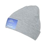 ATUEMACO Ich möchte abnehmen, Aber ich Bin EIN hungriger Herbst Winter Warme Mütze Männer Frauen Unisex Manschetten Plain Soft Skull Strickmütze