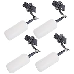 Valvula Automatica Fregadero Blanco CORHAD 4 Piezas Válvulas Accesorios Para Lavamanos Válvula De Flotador De Acuario Bola De Educación Física Racor Deposito Accesorios Fregadero Abrevadero Válvula De Bola Blanco Automático