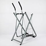 Trainingsgerät - Home Aerobic Stepper, Faltbarer Ellipsentrainer für kleine Räume, Crosstrainer Glider Fitnessgeräte für Männer und Frauen