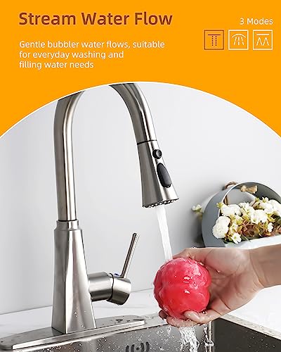 Hibbent cUPC Certified Kitchen Faucet Head Replacement with 15 Adapters - image 3