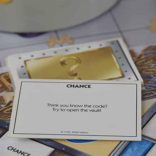 Monopoly Secret Vault Board Game For Kids Ages 8 And Up, Family Board Game For 2-6 Players, Includes Vault #TOP6